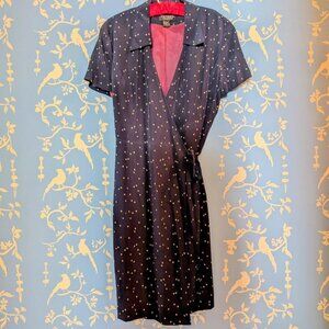 Vintage Patrick Collection Silk Wrap Dress